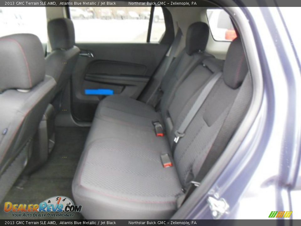 2013 GMC Terrain SLE AWD Atlantis Blue Metallic / Jet Black Photo #13