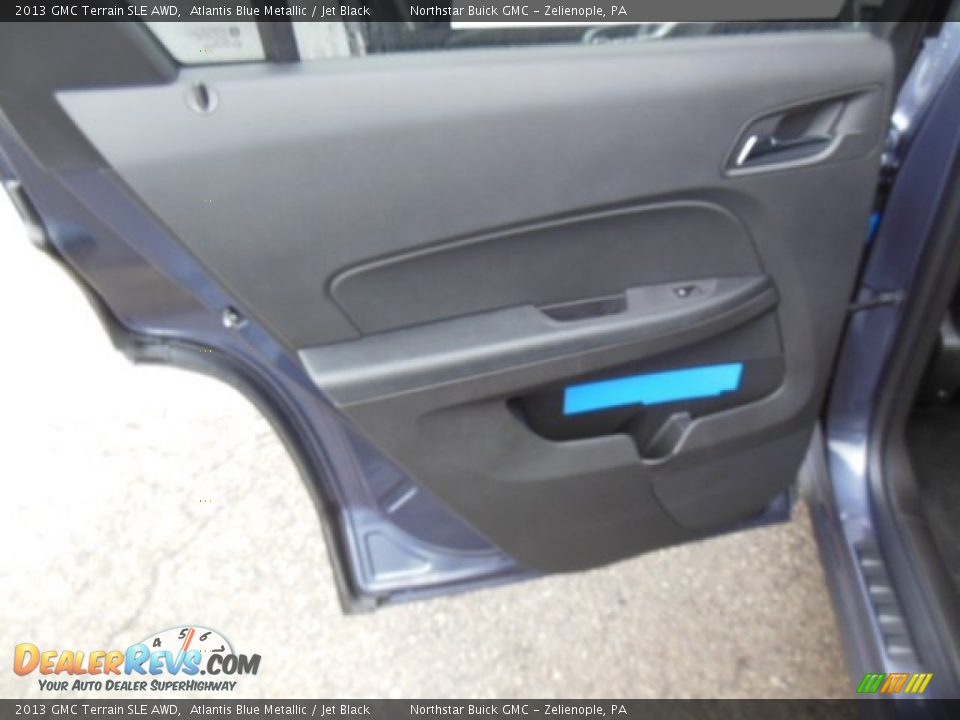 2013 GMC Terrain SLE AWD Atlantis Blue Metallic / Jet Black Photo #14