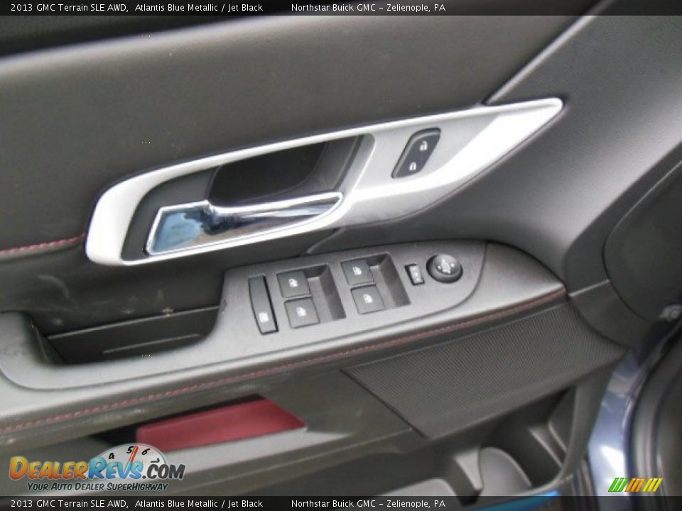 2013 GMC Terrain SLE AWD Atlantis Blue Metallic / Jet Black Photo #15