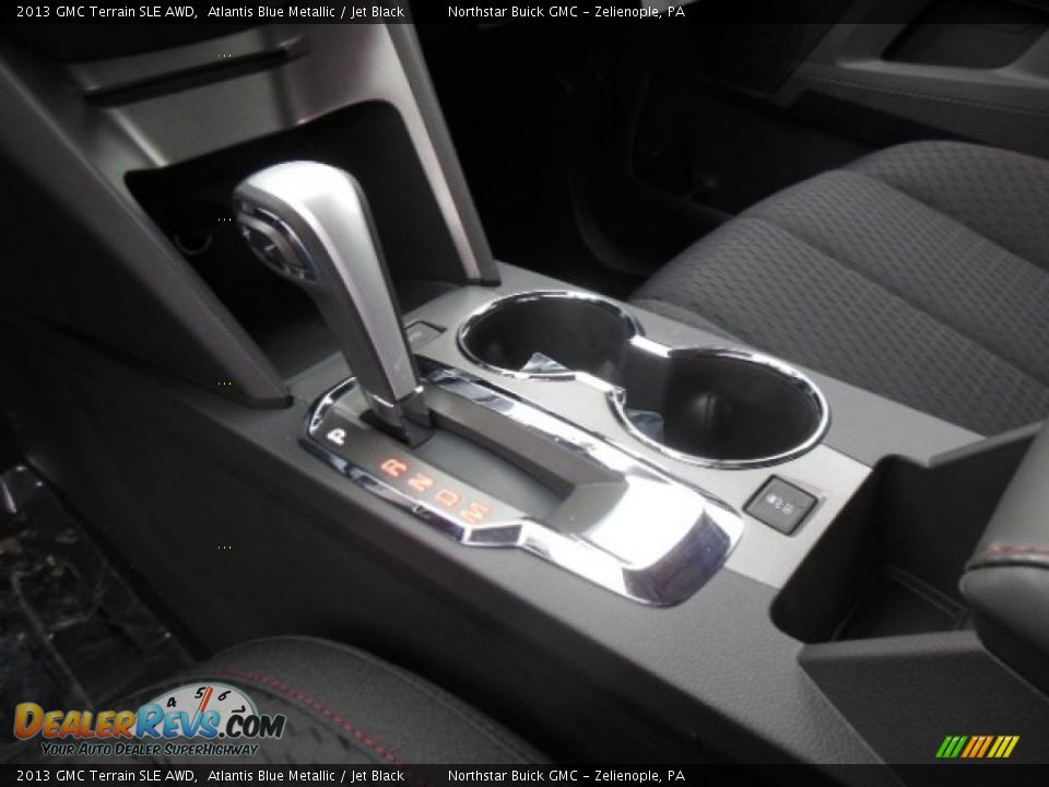 2013 GMC Terrain SLE AWD Atlantis Blue Metallic / Jet Black Photo #17