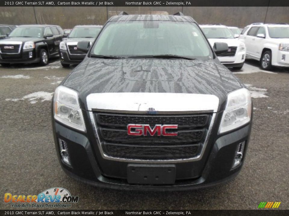 2013 GMC Terrain SLT AWD Carbon Black Metallic / Jet Black Photo #3