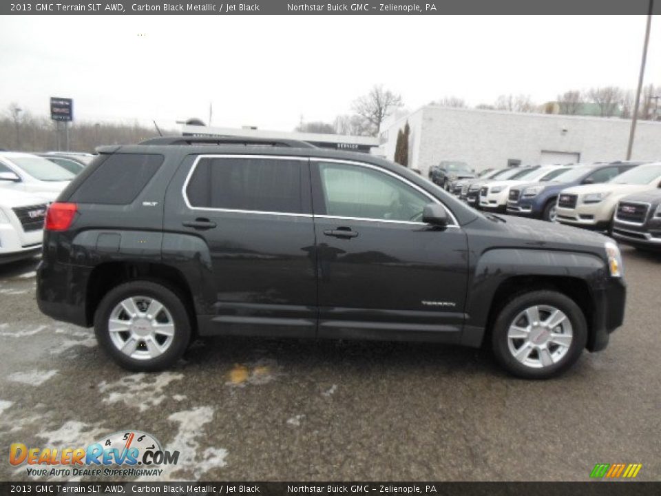 2013 GMC Terrain SLT AWD Carbon Black Metallic / Jet Black Photo #5