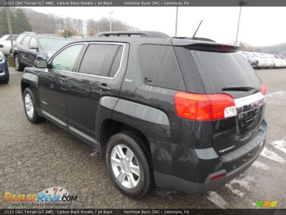 2013 GMC Terrain SLT AWD Carbon Black Metallic / Jet Black Photo #8