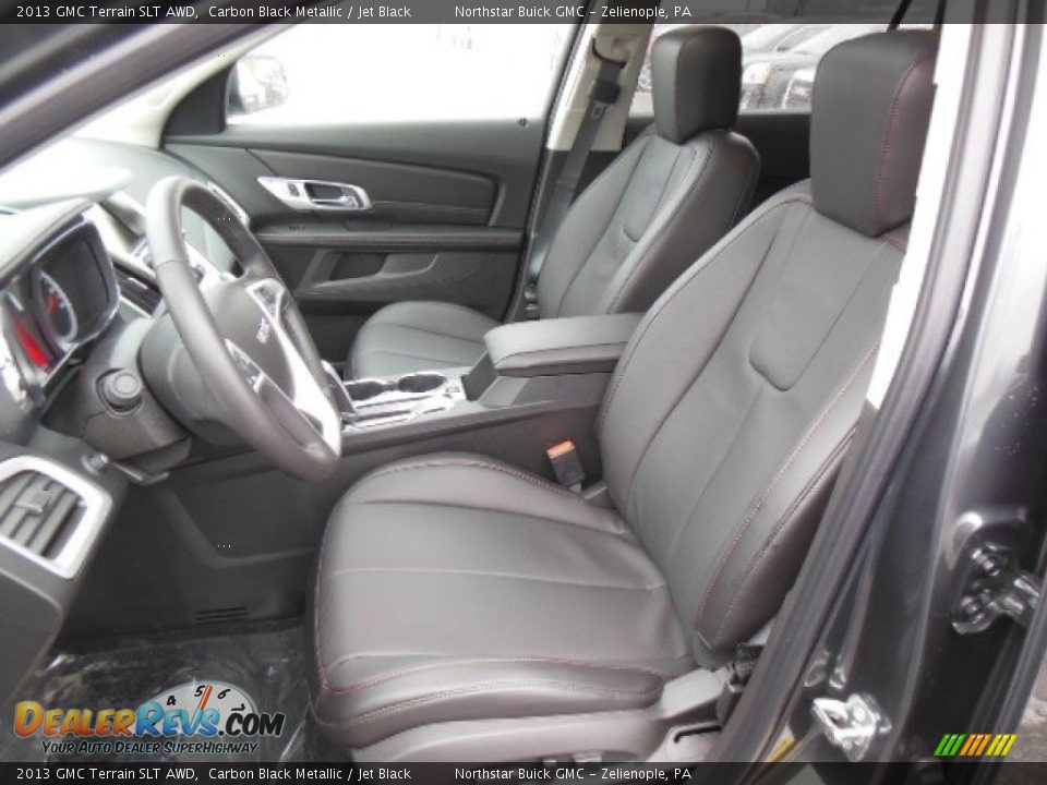 2013 GMC Terrain SLT AWD Carbon Black Metallic / Jet Black Photo #11