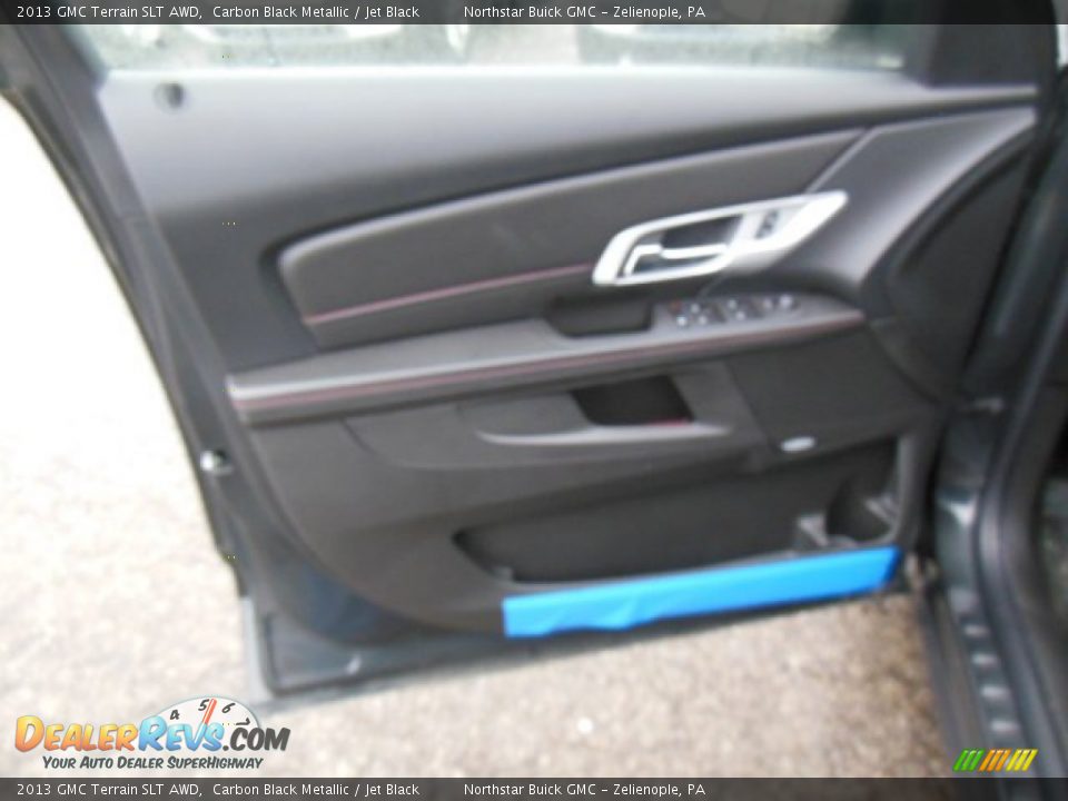 2013 GMC Terrain SLT AWD Carbon Black Metallic / Jet Black Photo #12