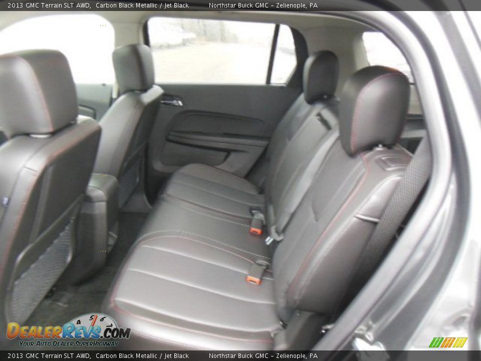 2013 GMC Terrain SLT AWD Carbon Black Metallic / Jet Black Photo #13