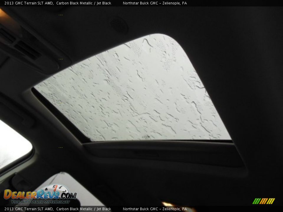 2013 GMC Terrain SLT AWD Carbon Black Metallic / Jet Black Photo #15