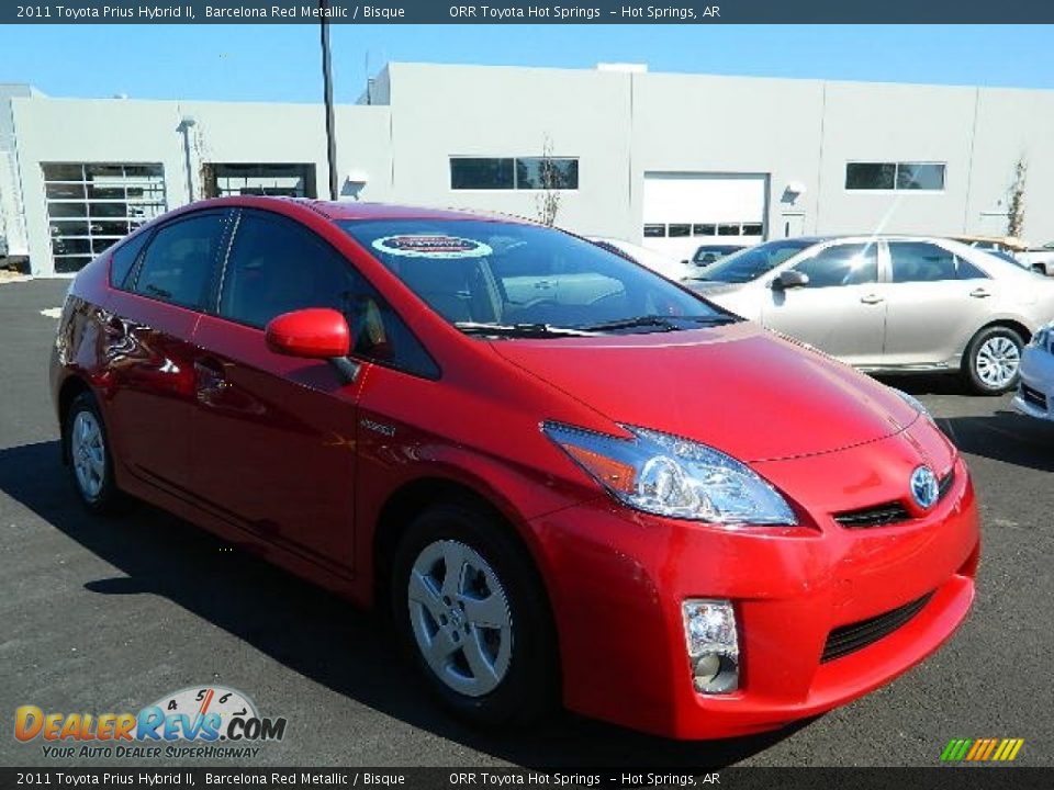 2011 Toyota Prius Hybrid II Barcelona Red Metallic / Bisque Photo #1