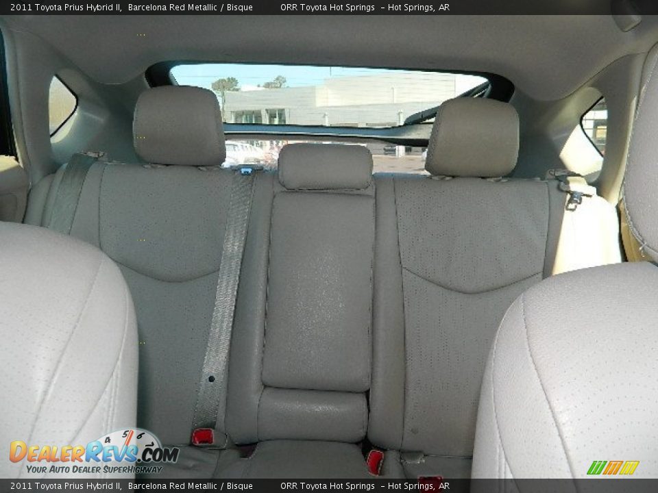 2011 Toyota Prius Hybrid II Barcelona Red Metallic / Bisque Photo #8