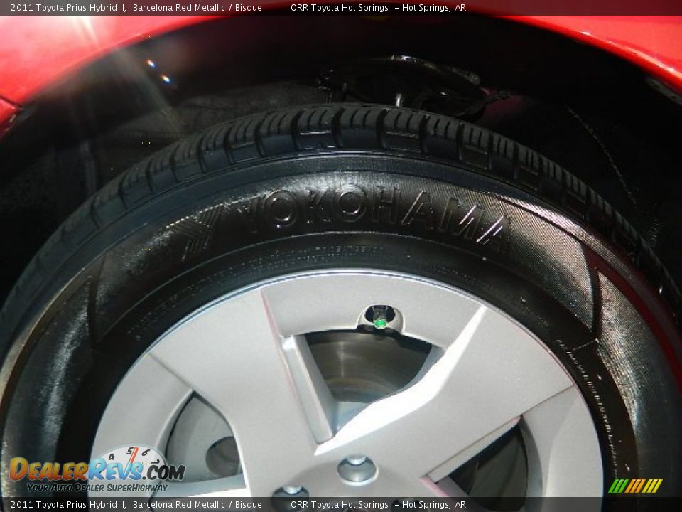 2011 Toyota Prius Hybrid II Barcelona Red Metallic / Bisque Photo #9