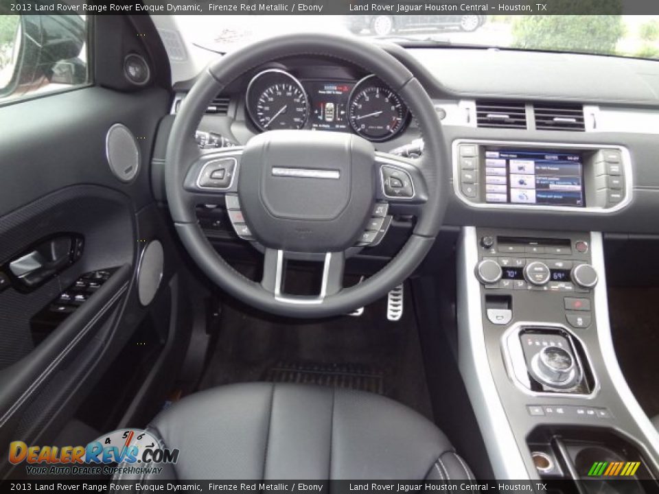 Dashboard of 2013 Land Rover Range Rover Evoque Dynamic Photo #14