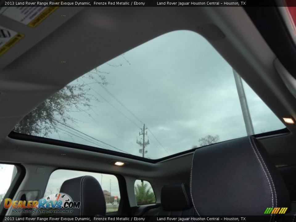 Sunroof of 2013 Land Rover Range Rover Evoque Dynamic Photo #17