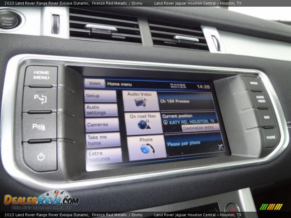 Controls of 2013 Land Rover Range Rover Evoque Dynamic Photo #19