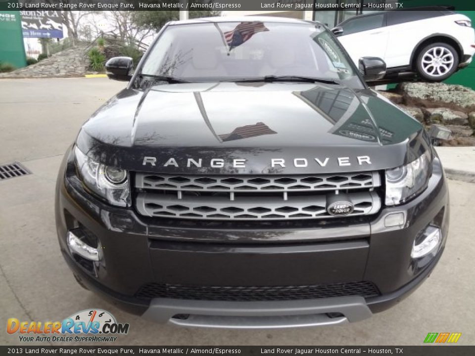 2013 Land Rover Range Rover Evoque Pure Havana Metallic / Almond/Espresso Photo #6