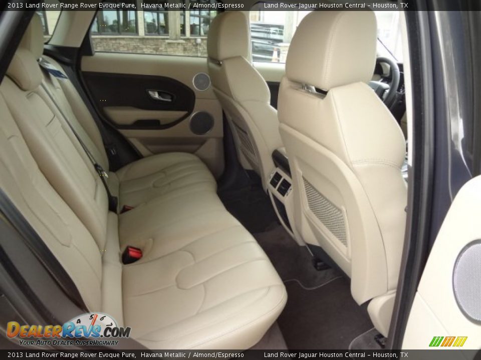 Rear Seat of 2013 Land Rover Range Rover Evoque Pure Photo #13
