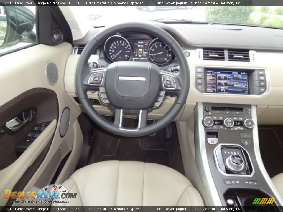Dashboard of 2013 Land Rover Range Rover Evoque Pure Photo #14