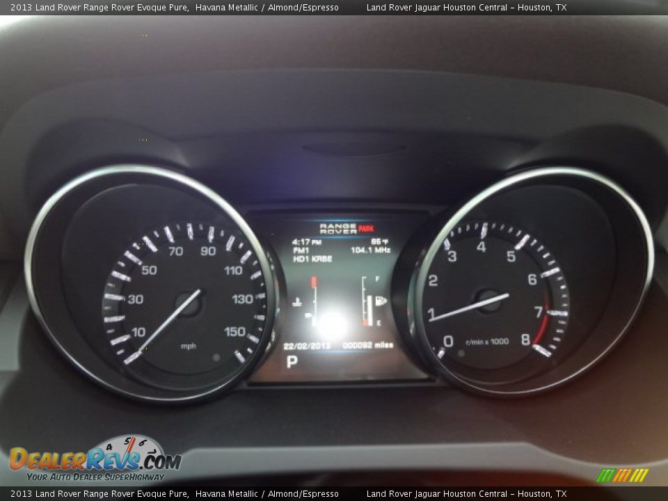 2013 Land Rover Range Rover Evoque Pure Gauges Photo #18