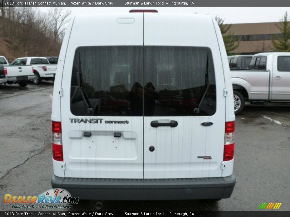 2013 Ford Transit Connect XL Van Frozen White / Dark Gray Photo #3