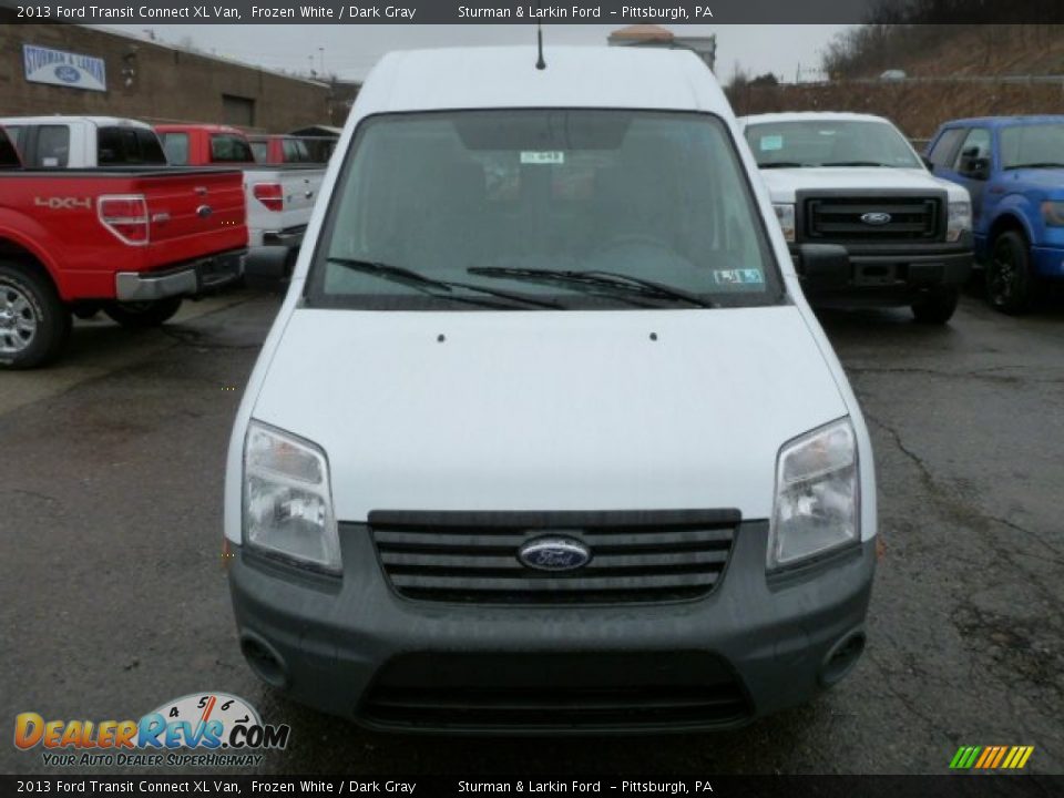 2013 Ford Transit Connect XL Van Frozen White / Dark Gray Photo #6