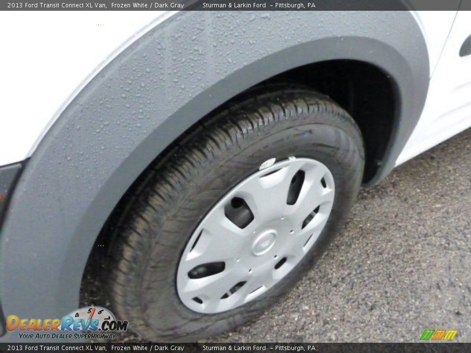 2013 Ford Transit Connect XL Van Frozen White / Dark Gray Photo #7