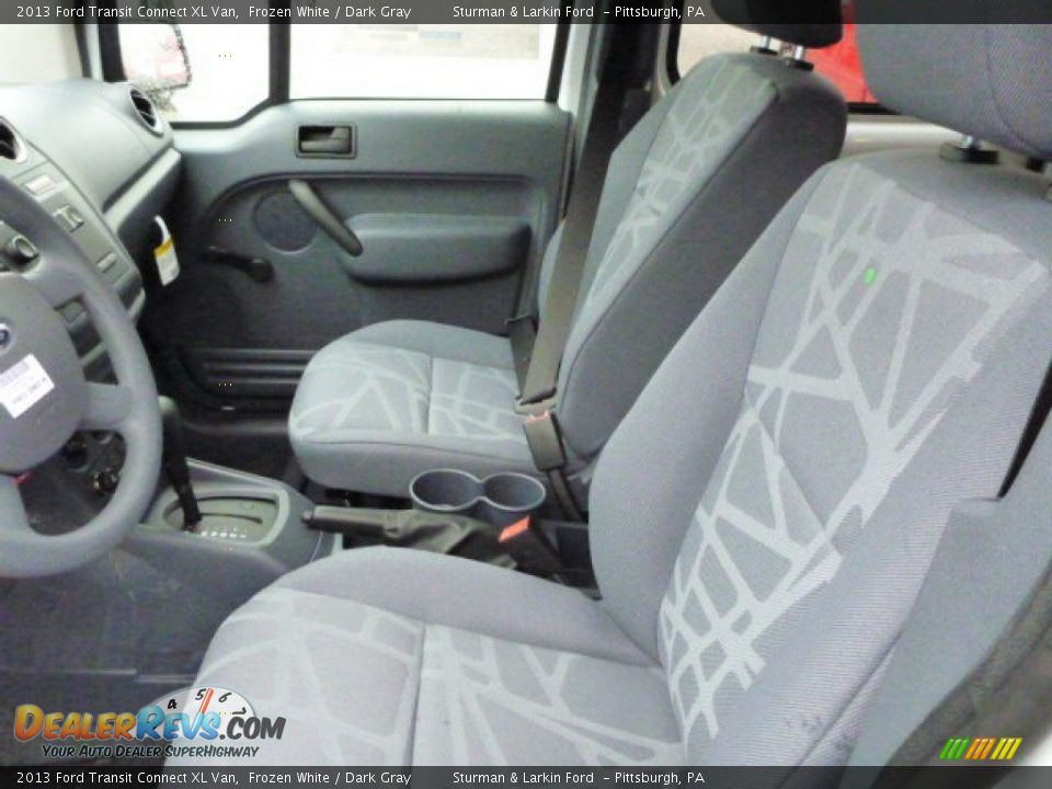 2013 Ford Transit Connect XL Van Frozen White / Dark Gray Photo #8