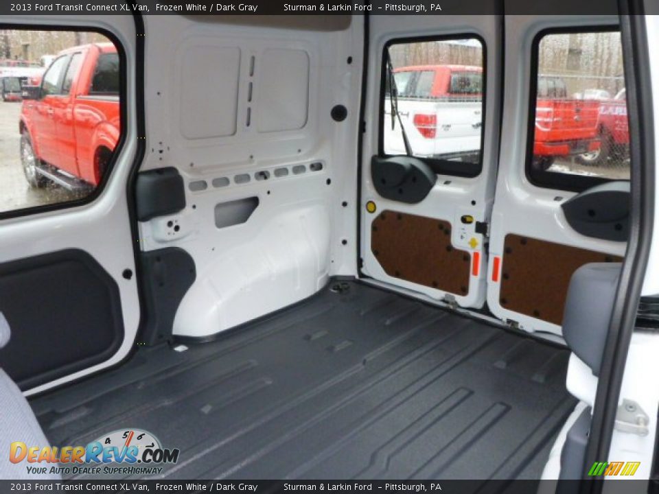 2013 Ford Transit Connect XL Van Frozen White / Dark Gray Photo #9