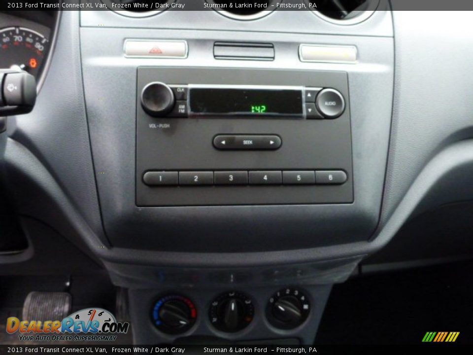2013 Ford Transit Connect XL Van Frozen White / Dark Gray Photo #14