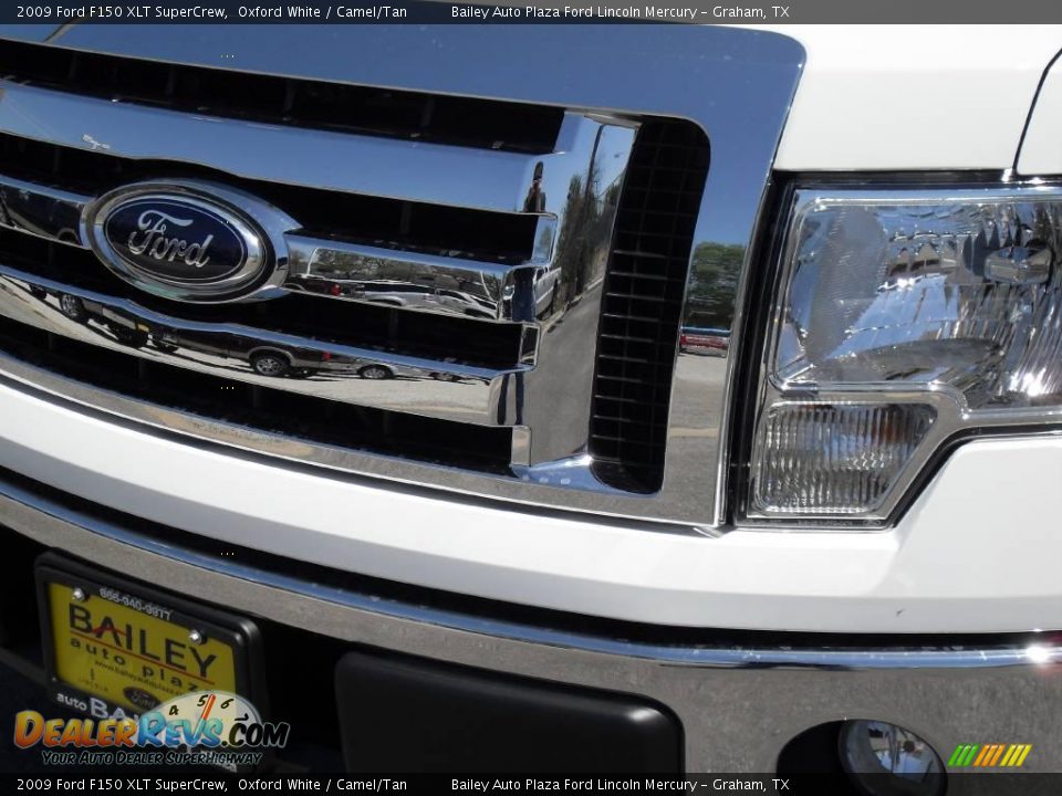 2009 Ford F150 XLT SuperCrew Oxford White / Camel/Tan Photo #1