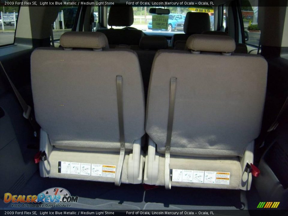 2009 Ford Flex SE Light Ice Blue Metallic / Medium Light Stone Photo #27