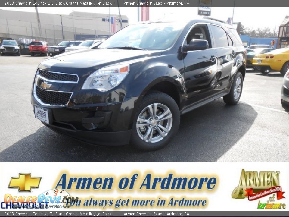 2013 Chevrolet Equinox LT Black Granite Metallic / Jet Black Photo #1