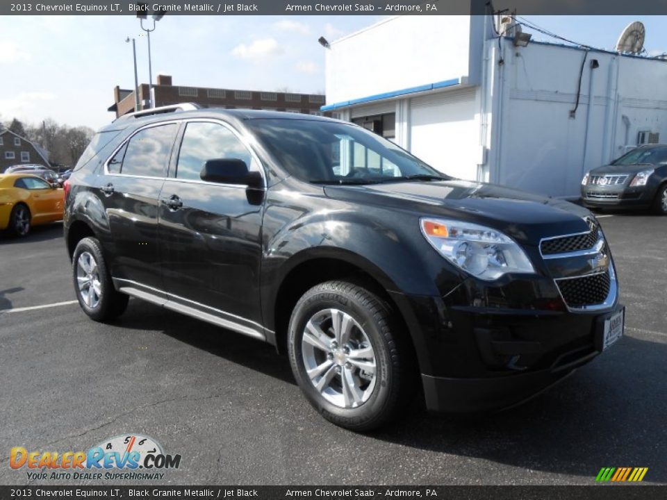 2013 Chevrolet Equinox LT Black Granite Metallic / Jet Black Photo #3