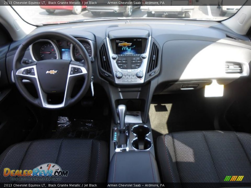 2013 Chevrolet Equinox LT Black Granite Metallic / Jet Black Photo #10