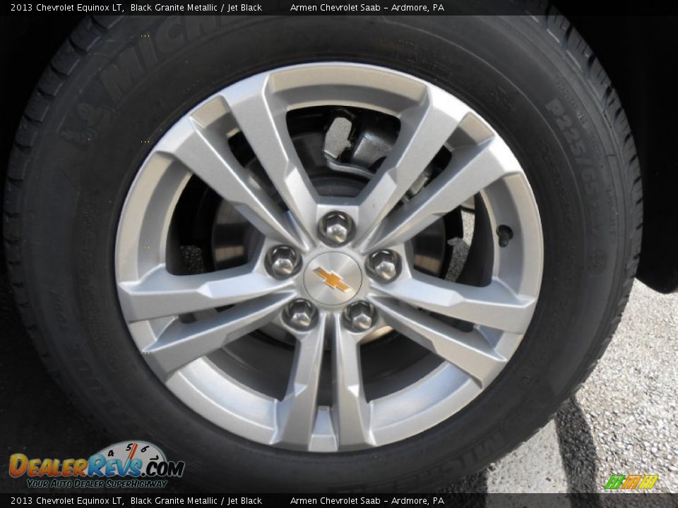 2013 Chevrolet Equinox LT Black Granite Metallic / Jet Black Photo #11