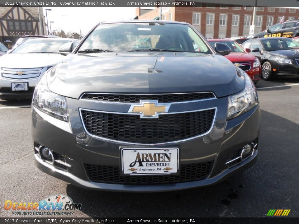 2013 Chevrolet Cruze LT/RS Cyber Gray Metallic / Jet Black Photo #2