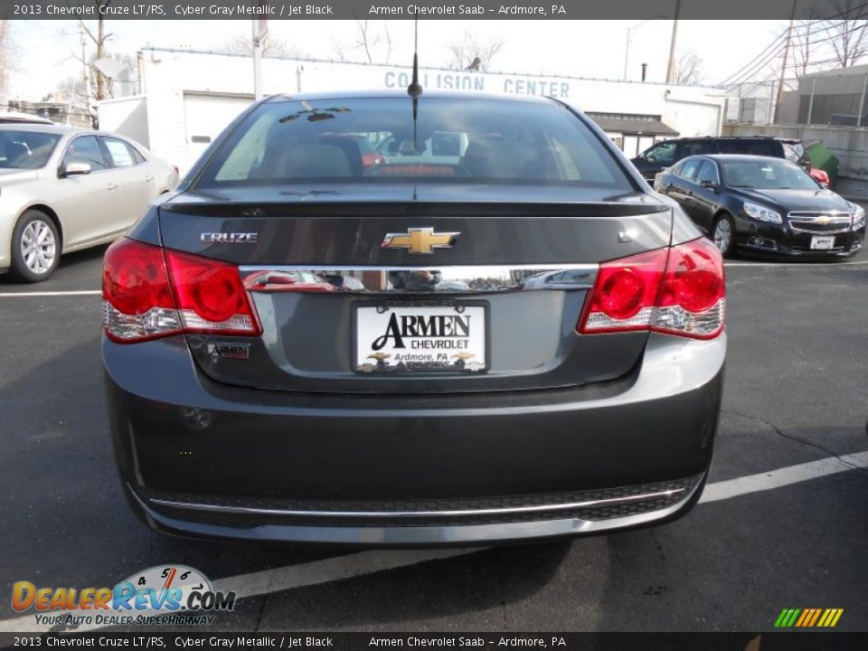 2013 Chevrolet Cruze LT/RS Cyber Gray Metallic / Jet Black Photo #6