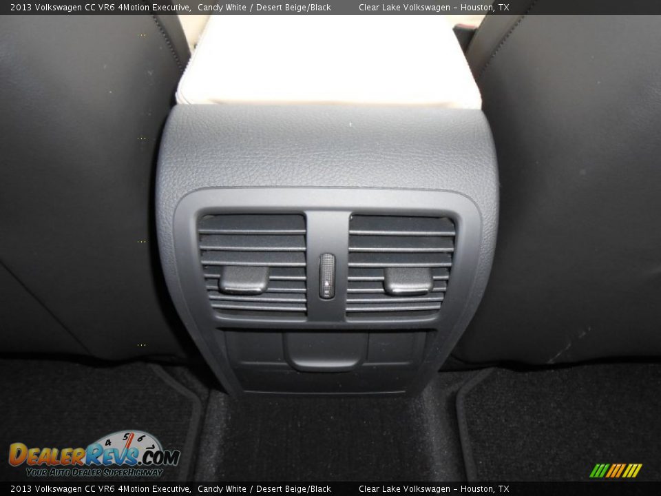 2013 Volkswagen CC VR6 4Motion Executive Candy White / Desert Beige/Black Photo #20