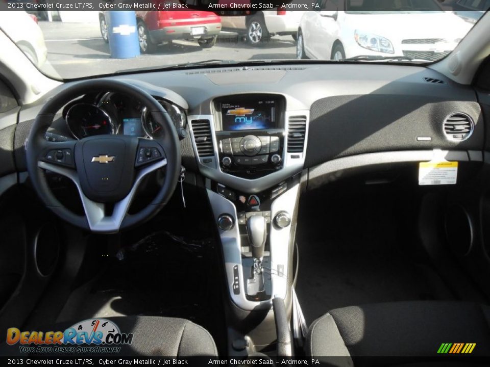 2013 Chevrolet Cruze LT/RS Cyber Gray Metallic / Jet Black Photo #10