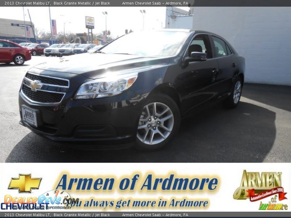 2013 Chevrolet Malibu LT Black Granite Metallic / Jet Black Photo #1