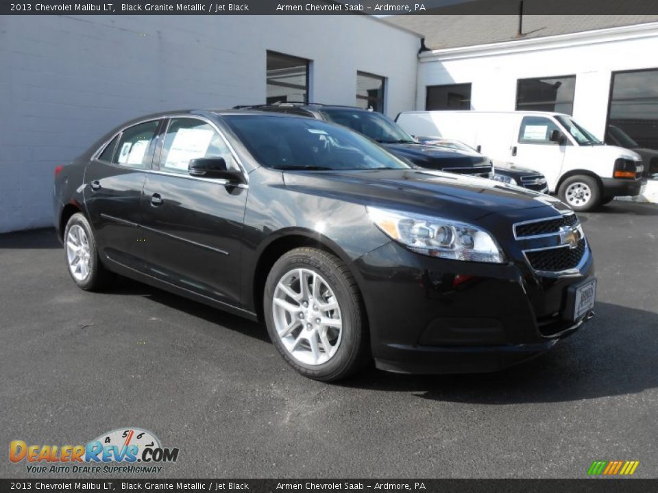 2013 Chevrolet Malibu LT Black Granite Metallic / Jet Black Photo #3