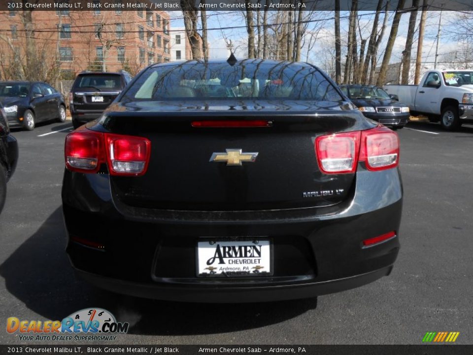 2013 Chevrolet Malibu LT Black Granite Metallic / Jet Black Photo #6