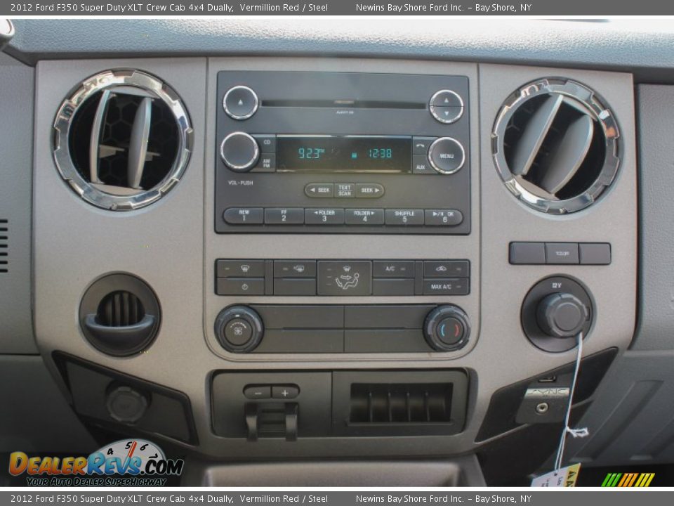 Controls of 2012 Ford F350 Super Duty XLT Crew Cab 4x4 Dually Photo #14