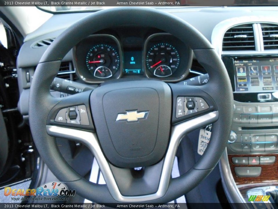 2013 Chevrolet Malibu LT Black Granite Metallic / Jet Black Photo #13