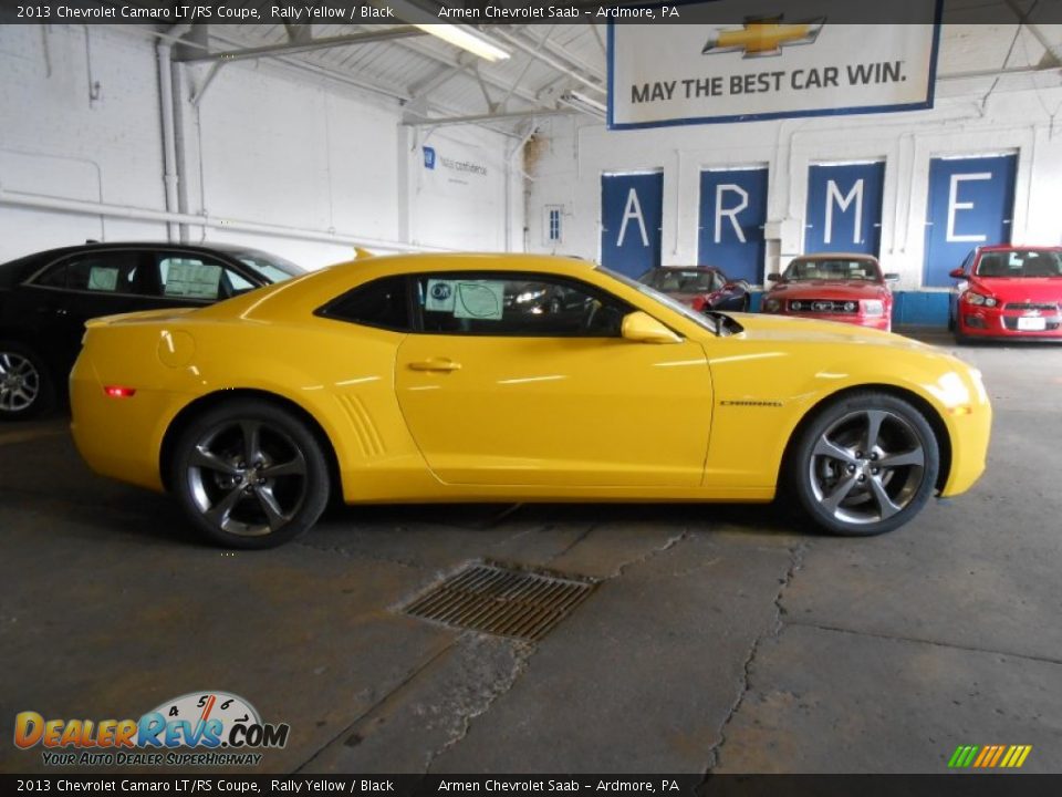 2013 Chevrolet Camaro LT/RS Coupe Rally Yellow / Black Photo #4