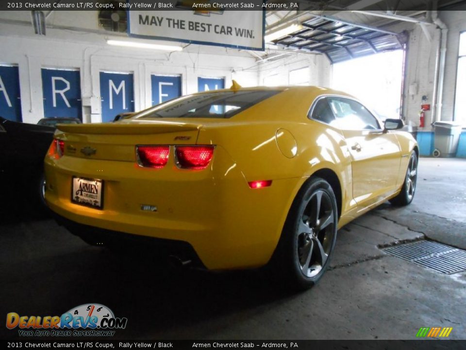 2013 Chevrolet Camaro LT/RS Coupe Rally Yellow / Black Photo #5