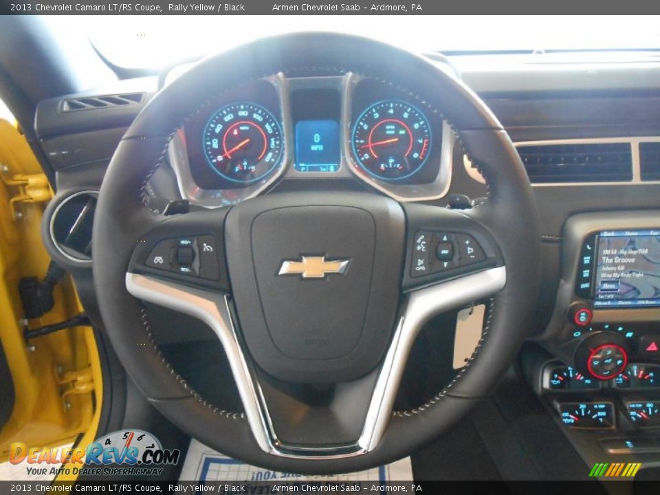 2013 Chevrolet Camaro LT/RS Coupe Rally Yellow / Black Photo #13