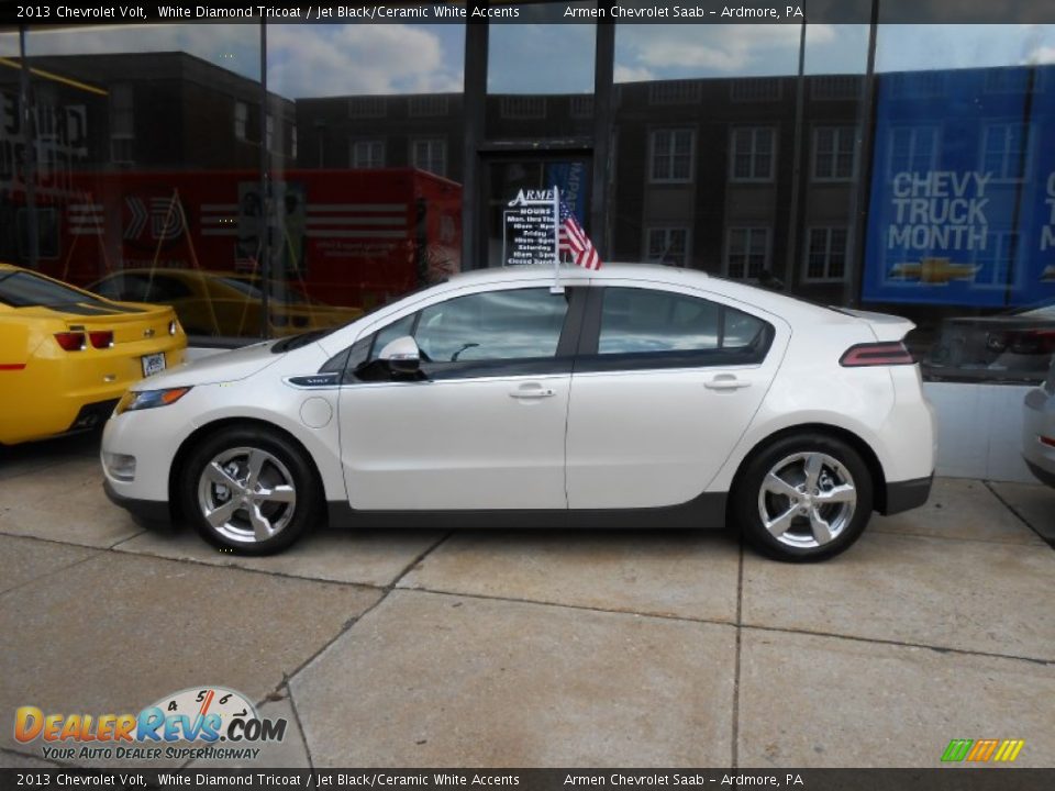 White Diamond Tricoat 2013 Chevrolet Volt  Photo #3