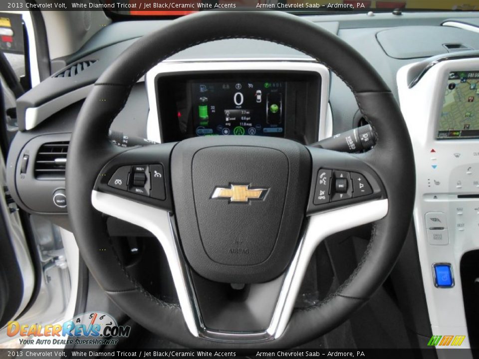 2013 Chevrolet Volt  Steering Wheel Photo #12