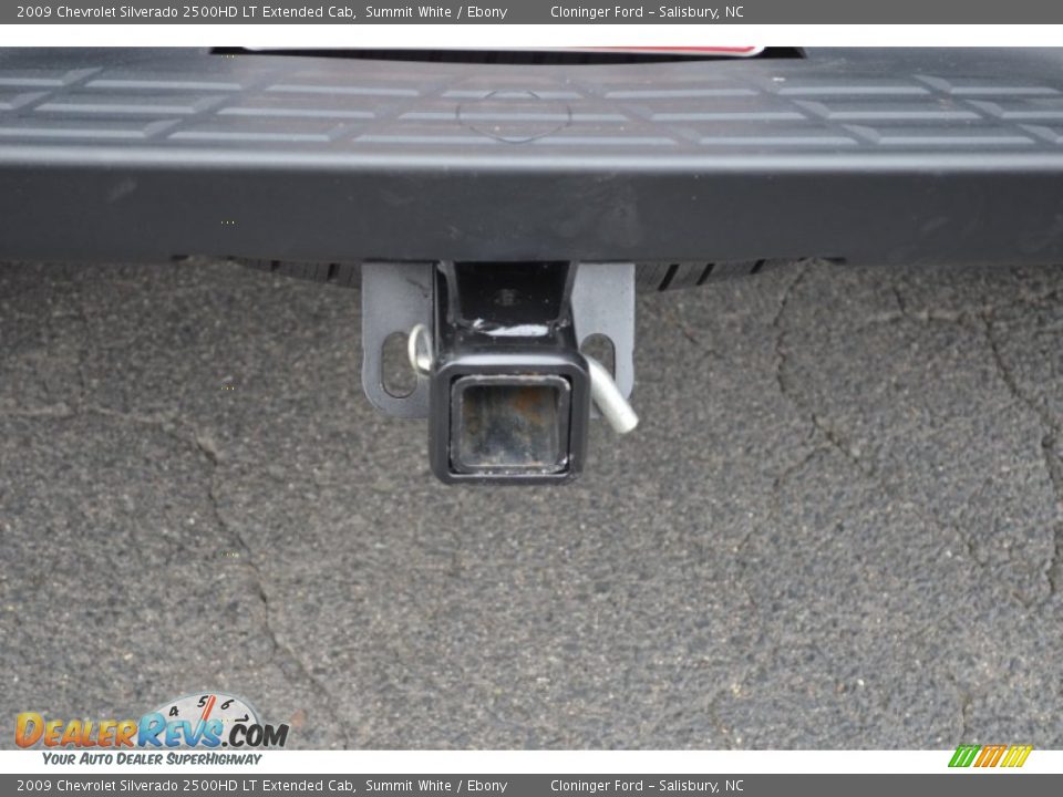 2009 Chevrolet Silverado 2500HD LT Extended Cab Summit White / Ebony Photo #20