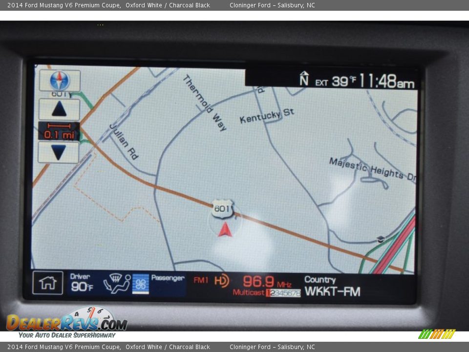 Navigation of 2014 Ford Mustang V6 Premium Coupe Photo #26