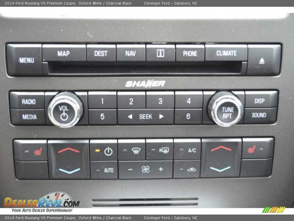 Controls of 2014 Ford Mustang V6 Premium Coupe Photo #27